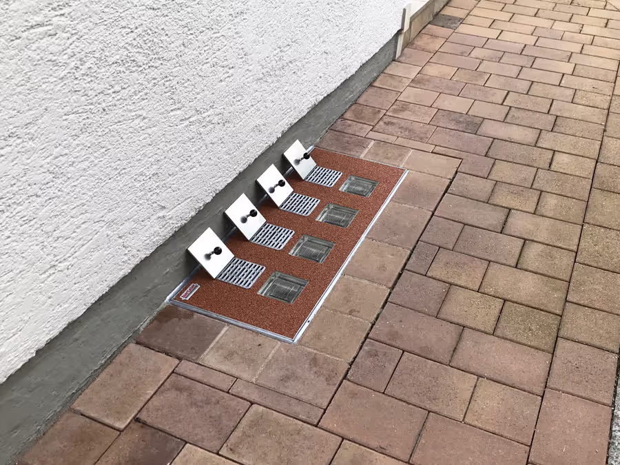 Im Bedarfsfall Wasserdicht